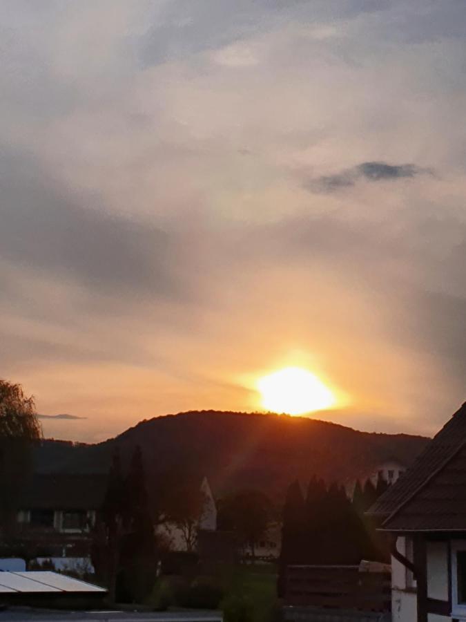 Ferienwohnung zum Wanderglück Höxter Exterior foto