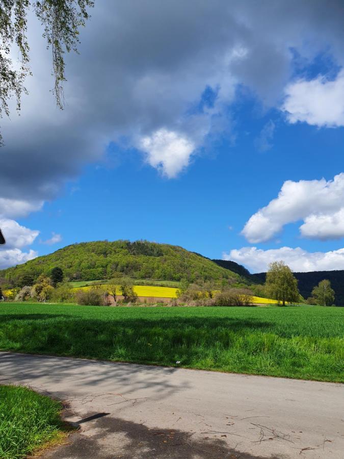 Ferienwohnung zum Wanderglück Höxter Exterior foto