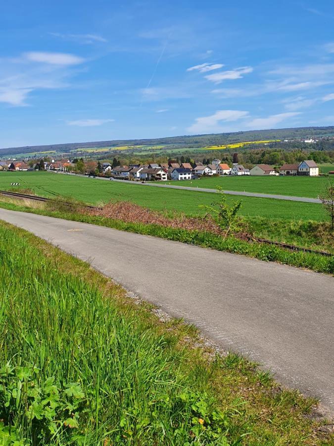 Ferienwohnung zum Wanderglück Höxter Exterior foto