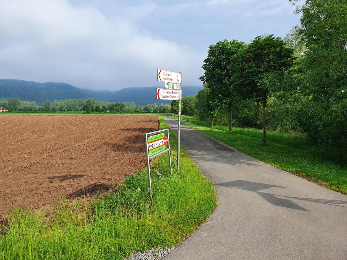 Ferienwohnung zum Wanderglück Höxter Exterior foto